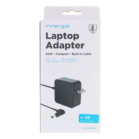 Innergie Notebook Adapter For HP ING ADP 65DW YZUA 65W Black