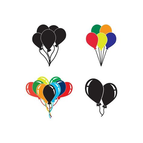 Balloon icon logo vector illustration template design. 26697517 Vector ...