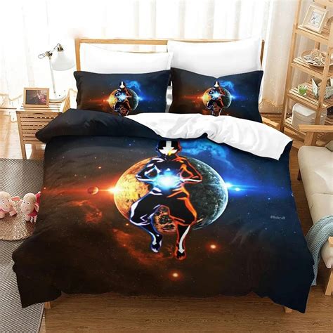 Avatar The Last Airbender Aang Colorful Bedding Set Avatar The Last