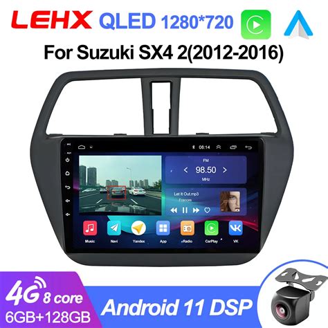 Lehx L Pro Din Android Auto Car Radio Multimedia Player For Suzuki