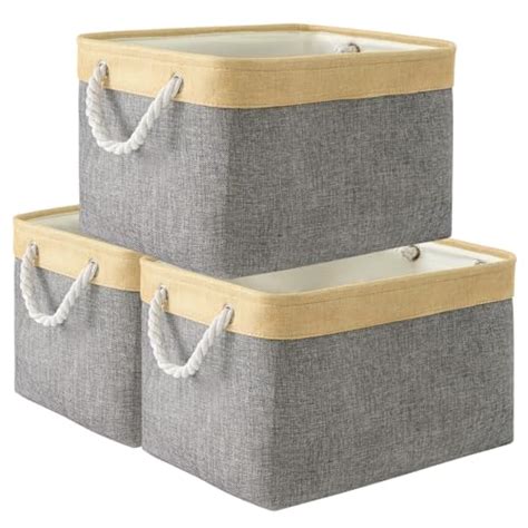 Snapklik Thewarmhome Storage Basket For Organizing Fabric Large