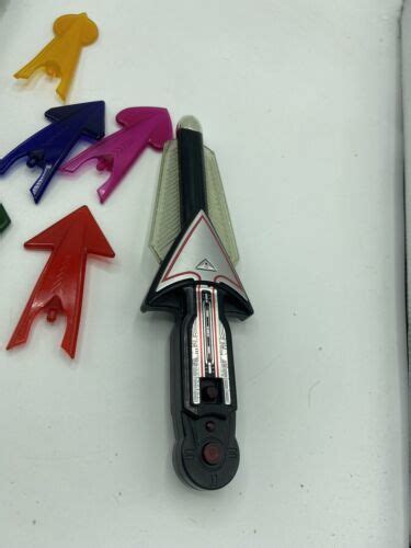 Vintage Power Rangers Time Force Chrono Saber Lights Sounds 2000 Bandai 4622662547