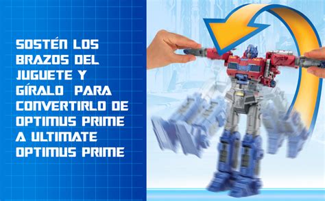 Transformers One Power Flip Optimus Prime Orion Pax Figura De Acci N