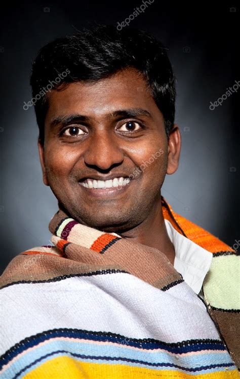 Happy Indian man smiling — Stock Photo © byheaven #5288227