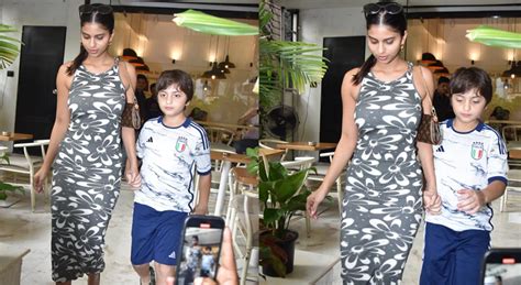 Shah Rukh Khan Kids Suhana Khan - Abram Hangs Out | cinejosh.com