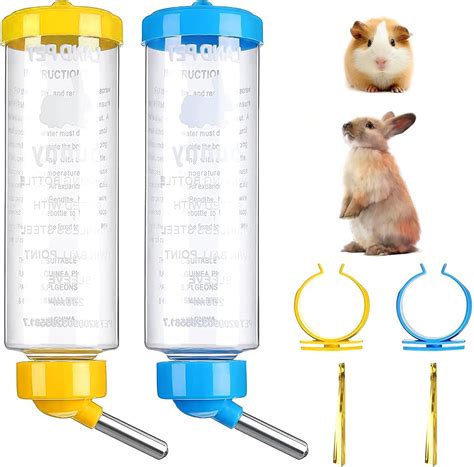 2 Biberon Lapin Biberon Cochon D Inde Biberon Lapin Nain Pour Cage