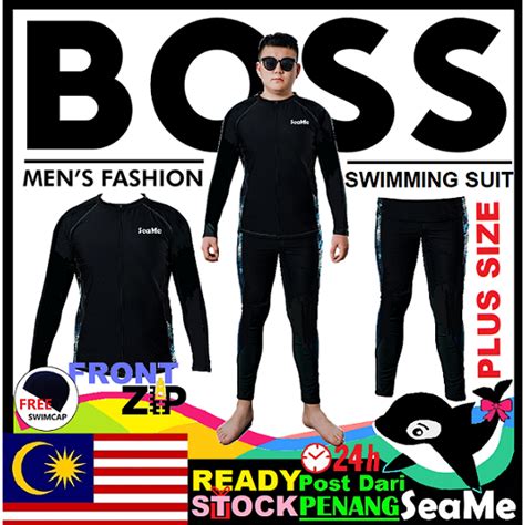 ⬛ Sea Me ⬛【plus Size 10xl】long Sleeve Swimming Suit Man Plus Size