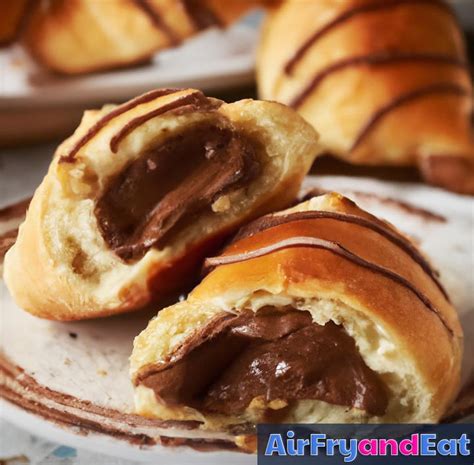 Air Fryer Croissant: Amazing Chocolate Filling | AirFryAndEat