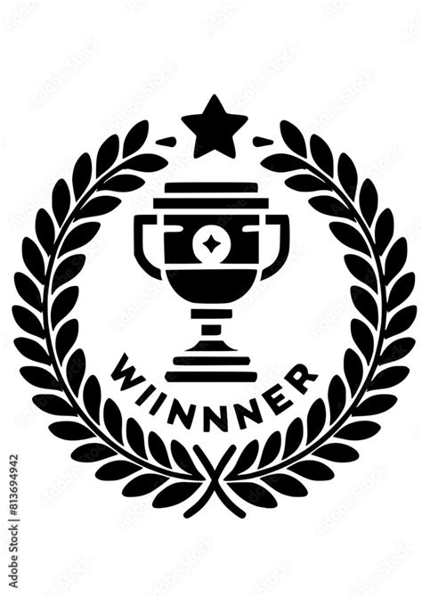 Award Svg Winner Svg Award Winner Emblem Trophy Svg First Place Svg