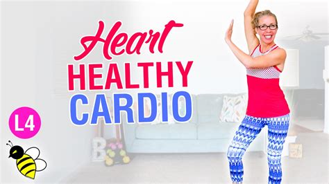 Heart Healthy Cardio 50 Minute Low Impact Home Workout At Home