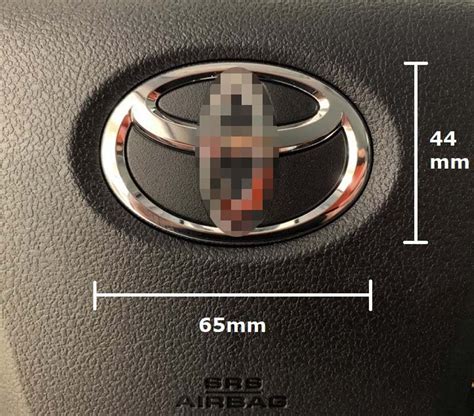 Toyota Steering Wheel Emblem Badge M Vinly Decal Sticker Wrap Etsy