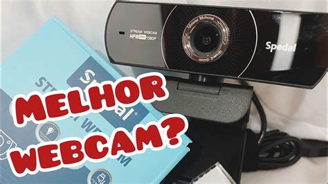 MINHA NOVA WEBCAM SPEDAL MF934H YouTube