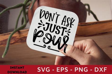 Coaster Svg Bundle Funny Sarcastic Coaster Svg Tea Coffee Etsy