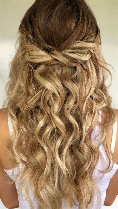 45 Half Up Half Down Prom Hairstyles Effortless Half Up Down Style