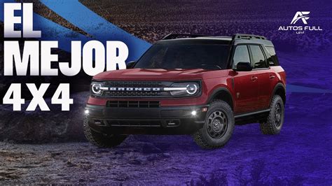 Ford Bronco Sport Mejor X De La Categor A Youtube