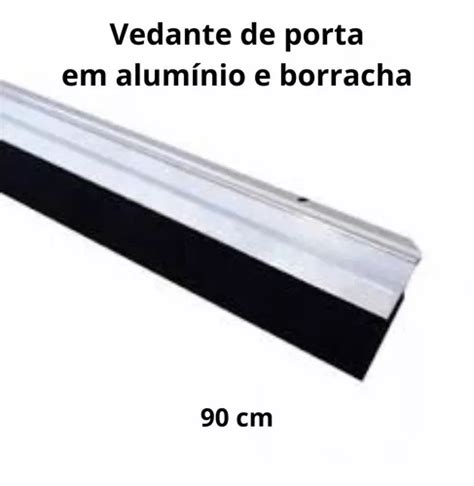 Rodo Vedador De Porta Em Aluminio 80cm 90cm MercadoLivre