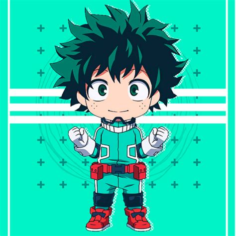 Download My Hero Academia Chibi Izuku Midoriya Anime Pfp