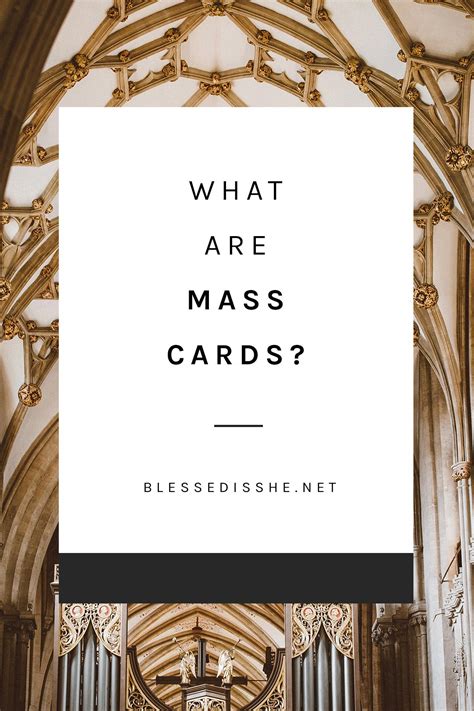 What Are Mass Cards And Why Theyre A Blessing Blessed Is She Blessed Is She