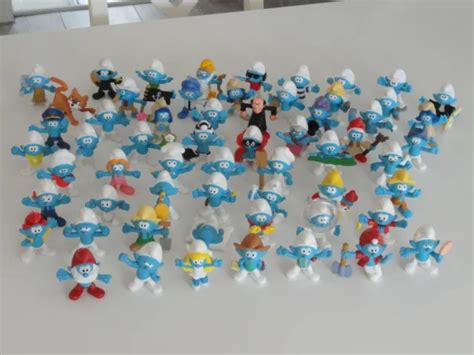 Lot De Figurines Schtroumpfs Mac Mc Do Collection Compl Te Eur