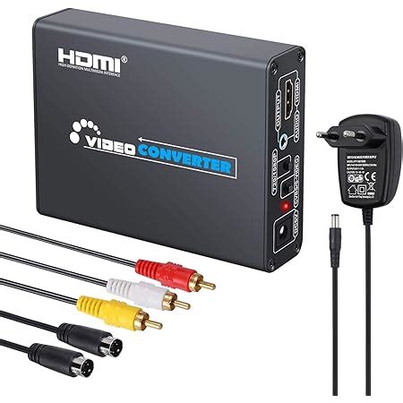 Convertitore Rca A Hdmi Portta Convertitore S Video A Hdmi Upscaler