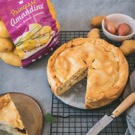 Tourte Aux Princesse Amandine Et Lard Princesse Amandine