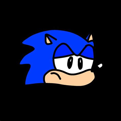 Sonic Sad Face By Remastered2020s On Deviantart