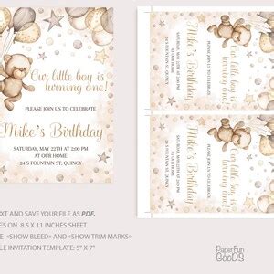 EDITABLE Nude Birthday Invitation Template Personalized Party Invite