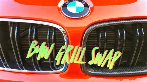 Say No To Chrome Carbon Fiber Grill Install Bmw F M F M F F