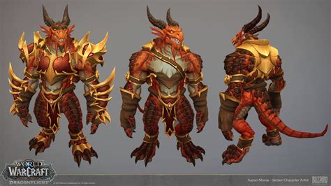 Drakonid Aaron Morse In 2024 World Of Warcraft Dragonflight Warcraft