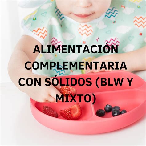 Curso de alimentación complementaria con sólidos BLW y mixto