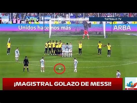 Leo Messi Lidera Otra Victoria De Argentina Con Un Magistral Golazo De