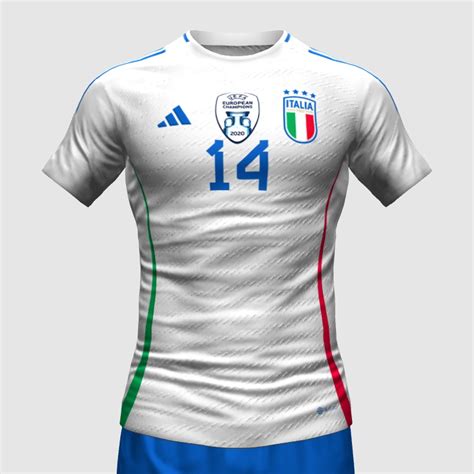 Italy UEFA Euro 2024 Away Concept Kit FIFA 23 Kit Creator Showcase