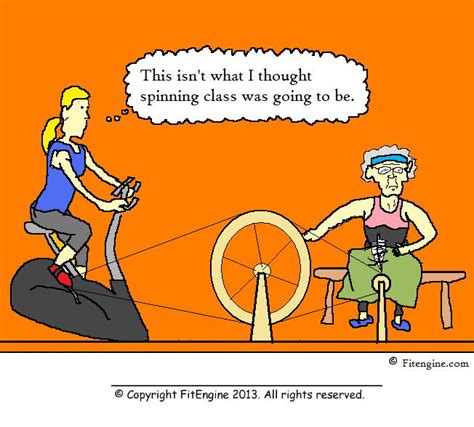 [fitengine Fitness Funnies] Spinning Class Fitengine Fitengine