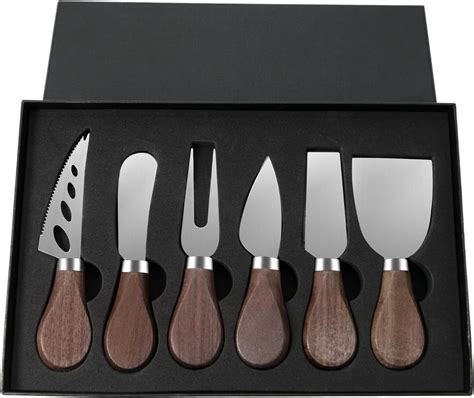 Yjnsft 6 Piece Cheese Knife Set For Charcuterie Board