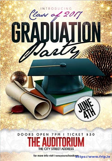 25 Best Graduation Party Flyer 2025