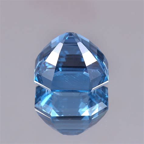 Aaa Natural Sky Blue Brazilian Aquamarine Loose Asscher Cut Gemstone 9x9 Mm Ebay