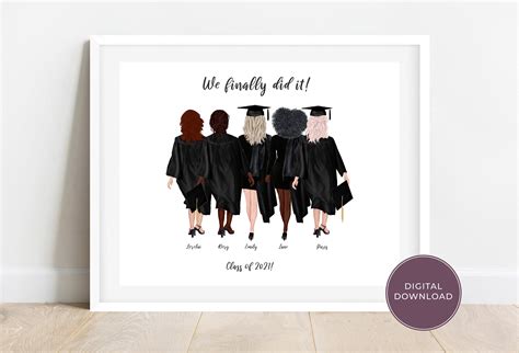 Custom Graduation / Best Friends / Graduation Announcement / | Etsy