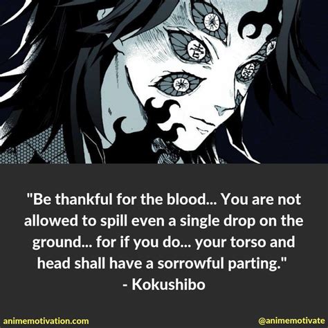 Kokushibo Anime Quotes Demonslayer Anime Quotes Inspirational Demon