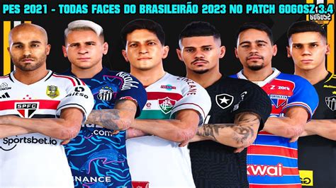 PES 2021 TODAS FACES DO BRASILEIRÃO 2023 NO PATCH GOGOSZ 3 4 100