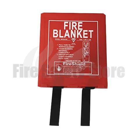 1 2m X 1 2m Hard Case Fire Blanket Fire Safety Store Fxb1 2