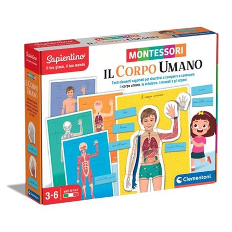 Montessori Il Corpo Umano Clementoni Libraccio It