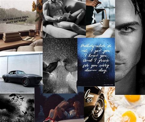 A Collage Of Photos With An Image Of A Man And His Car In The Background