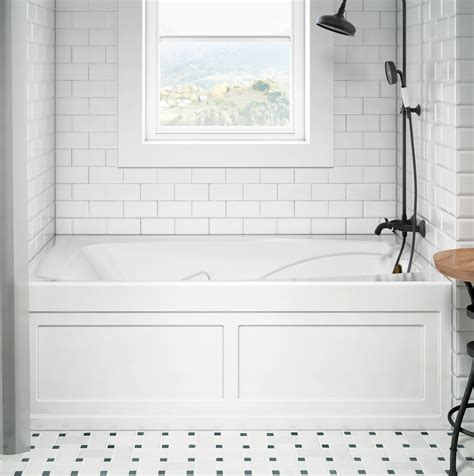 Cetra 60" x 36" Drop In Soaking Acrylic Bathtub | Bathtub remodel