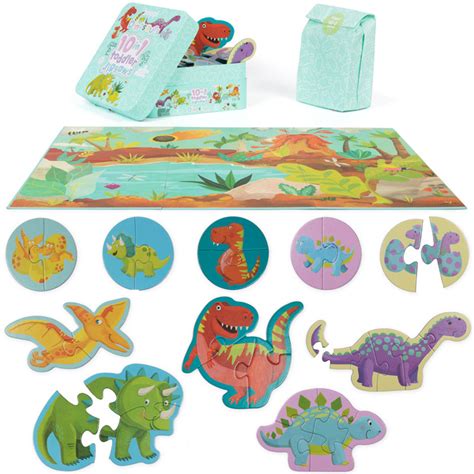 Boppi W Progresywne Pierwsze Puzzle Dinozaury Elem Kategorie