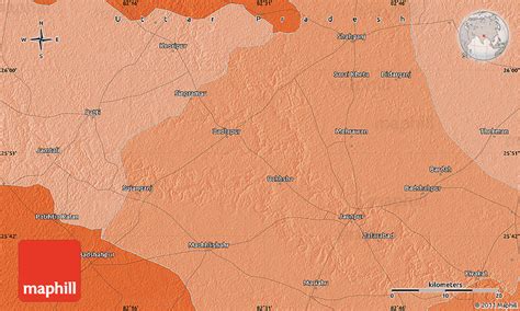 Political Map of Jaunpur