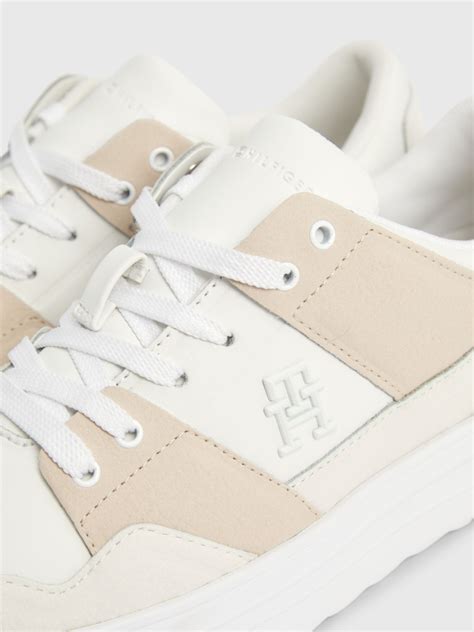 Th Monogram Basketball Trainers Tommy Hilfiger