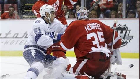 Purcells Ot Goal Gives Lightning 4 3 Victory Over Red Wings The