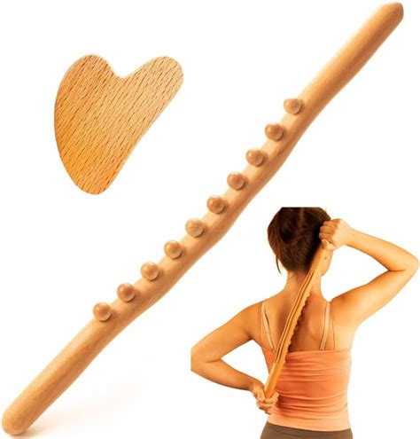 Amazon Mr Woodware Guasha Wood Massage Stick 24 Inch Large Gua