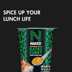 Naked Japanese Style Chicken Katsu Curry Long Grain Rice G Pack Of Amazon Co Uk Grocery