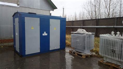 Substations Transformer Internal Installation Power Innovation Ooo